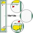 thumbnail image 4 of Masters Tournament Table Runner Masters Golf Party Decorations Dining Room Home Kitchen Table Decor (13" x 72"), 4 of 6