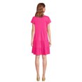 thumbnail image 3 of Time and Tru Women's and Women's Plus Tiered Cotton Mini Dress, Sizes XS-4X, 3 of 5