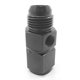 thumbnail image 1 of B5 Adaptador de tubo de manguera de puerto de calibre de llamarada de junta giratoria de ajuste recto An10 1/8" Npt, 1 of 5