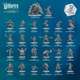 thumbnail image 4 of Set de miniaturas Mercenary Guild 51 personajes 28 mm D&D, 4 of 5