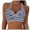 Z01-Grey, variant on Women Halter Bikini Top Push Up Swimsuit Top Retro Swim Top Twist Front Bathing Suit, Grey