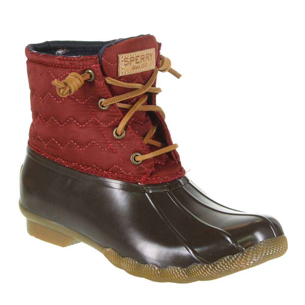 sperry rubber rain boots