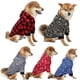 thumbnail image 5 of Ropa navideña para perros con capucha y sudadera con capucha para mascotas a cuadros gruesos MFZFUKR CPB-US-FXT33-4, 5 of 5