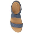 thumbnail image 4 of Journee Womens Caroline Strappy Espadrille Sandals, 4 of 9