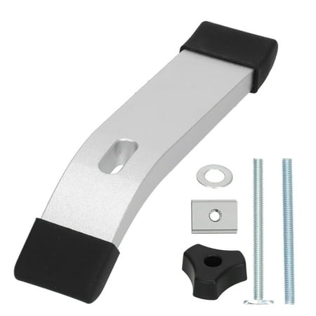 

Hold Down Clamp Set TTrack Metal M8 Thread Clamping Jig Tool Kit for Woodworking(White )