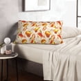 thumbnail image 6 of Lsque Autumn With Birds Pattern Pillow Case – Soft & Cozy Throw Pillow Cover, Hypoallergenic Cushion Case for Sleeping Women with Envelope Closure-16"x24", 6 of 6