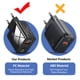 thumbnail image 2 of Cargador de teléfono Kearding 20W puerto dual AC100-240V, 2 of 6