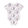 thumbnail image 6 of Sigee Lavender Flowers for Baby Unisex Baby Cotton Short-Sleeve Bodysuits Soft Cotton, Breathable-2 Years, 6 of 7