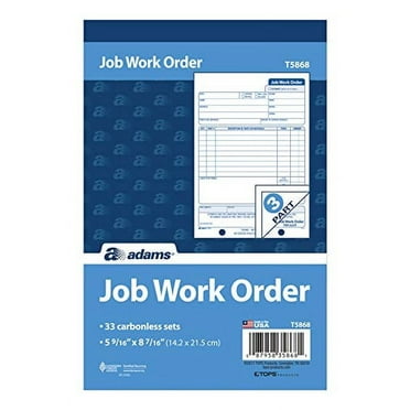 Adams® Carbonless Invoice Unit Sets, 2-Part, 8 1/2" x 7 7/16 ...