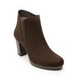 thumbnail image 1 of Botín Flexi Para Mujer Casual Estilo 105809 Gamuza Café cafe 24 Flexi 105809, 1 of 5