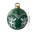 thumbnail image 3 of Balle de Noël Gonflable de 60 cm en PVC Lumineuse, Balle Gonflable de Noël (Style S), 3 of 8