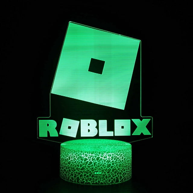 Creative Gift Game Room Decoration Night Light Crack Model Crack Base Roblox Crack Touch Colorful Set