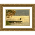 thumbnail image 1 of Zhang, Eric 24x18 Gold Ornate Wood Framed with Double Matting Museum Art Print Titled - Morning flight, 1 of 4