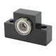 thumbnail image 5 of Soporte de husillo de bolas EF12 con rodamiento, bloque de montaje de husillo de bolas de acero con alto contenido de carbono para torno enrutador CNC, 5 of 14