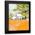 thumbnail image 1 of Seay, Anne 12x14 Black Modern Framed Museum Art Print Titled - Hilltop House, 1 of 5