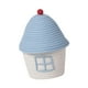 thumbnail image 5 of Cesta de almacenamiento tejida a mano, cesta para juguetes, multiusos, con tapa, contenedor para artículos diversos, hogar Azul y blanco, 5 of 9