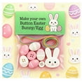 thumbnail image 4 of Easter Bunny Button Ornament Kit - Adorable Easter Button Decoration Crafting Kit | Make Your Own Buttons Carrot Decorations | Handmade Hanging Ornaments (Bunny), 4 of 8