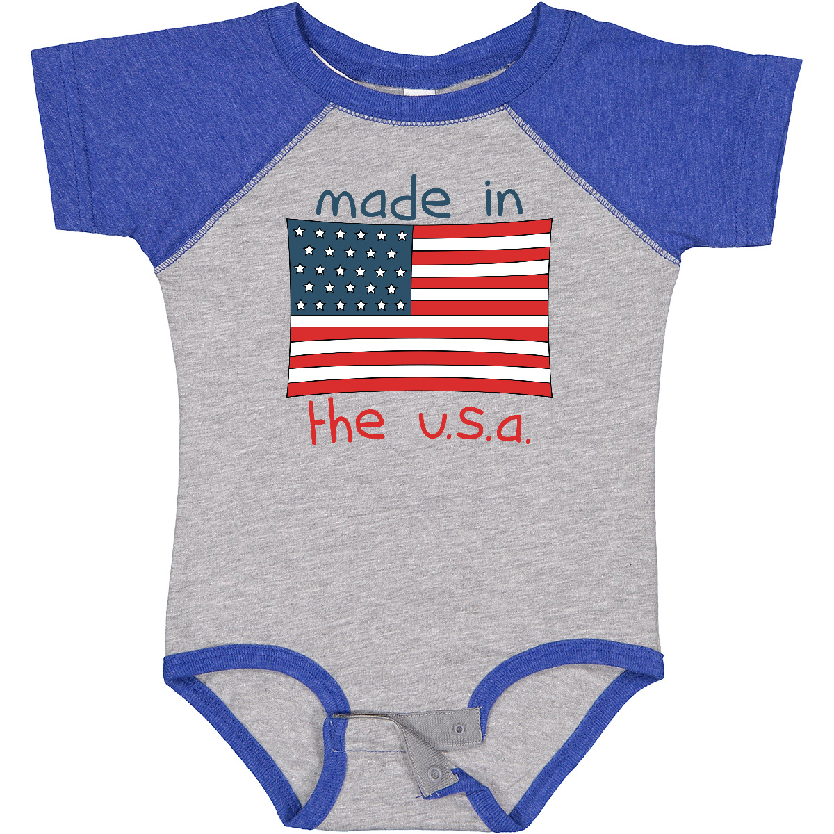 Inktastic Made in the U.S.A. Boys or Girls Baby Bodysuit