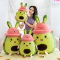 thumbnail image 2 of Peluche de conejo de aguacate para niños, almohada Kawaii para dormir, Linda muñeca Friut, juguete de peluche para niños, regalo de cumpleaños y Navidad, 2 of 4