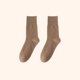 thumbnail image 1 of Calcetines de mujer medias de color liso primavera y otoño medias apiladas medias de mujer medias otoño e invierno, 1 of 6