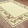 thumbnail image 5 of Oriental Weavers of America Merced Border Indoor/Outdoor Polypropylene Rug, Ivory, 5 of 5