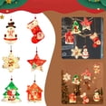 thumbnail image 4 of Binwennn Christmas Decorations LED Lights String Christmas Tree Pendants Snowman Atmosphere Lights Button Lights Glow in The Dark Birthday in The Dark Letters for Outdoor in The Dark Posters for Boys, 4 of 4