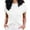White, variant on Crewneck Women Short Sleeved Casual Knit Sweater Cable Jumper