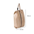 thumbnail image 4 of Bolsa de almacenamiento de zapatos de viaje Zulema Caqui, 4 of 8