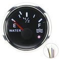 thumbnail image 2 of Filfeel Water Level Gauge, Water Level Gauge 52mm/2in Water Level Gauges 9‑30V DC Smart Alarm For Marine Boat RV 0‑190ohm European Sensor, 2 of 8
