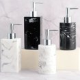thumbnail image 3 of Round Square 270ml 500ml Dispenser Pump Bottle Refillable Liquid Countertop Pump, 3 of 8
