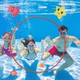 thumbnail image 1 of Anillo de buceo de natación Aro de buceo de viscosa de 80 cm para adultos y niños Hugtrwg Para estrenar, 1 of 6