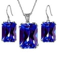 thumbnail image 2 of Xihbxyly Conjunto de Joyas de Cristal, Elegantes Pendientes de Cristal de Colores, Collar Espectacular para Cualquier Ocasión, para Usar a Diario con Estilo, Regalo Perfecto para Mujer, Conjunto de A, 2 of 2