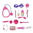 thumbnail image 3 of 12 Uds niños Doctor Playset juego de simulación médico dentista Kit juguetes para niños, 3 of 8