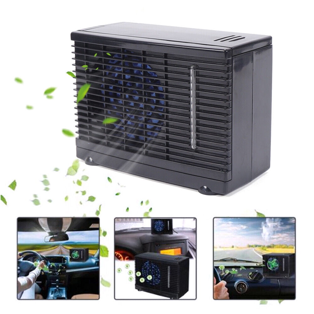 OUKANING 12V Mini Air Conditioner Air Cooler Portable Car Air