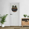thumbnail image 2 of Welcome To My Classroom Front Door Sign Funny Wreaths Hanging Wooden Plaque Decoration Round Rustic Wood Farmhouse Porch Decor for Home Front Door Decor, 12 Inch, 2 of 5