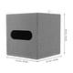 thumbnail image 3 of Funda para caja de pañuelos de cuero sintético, organizador para rollos de papel de encimera de baño, 3 of 7