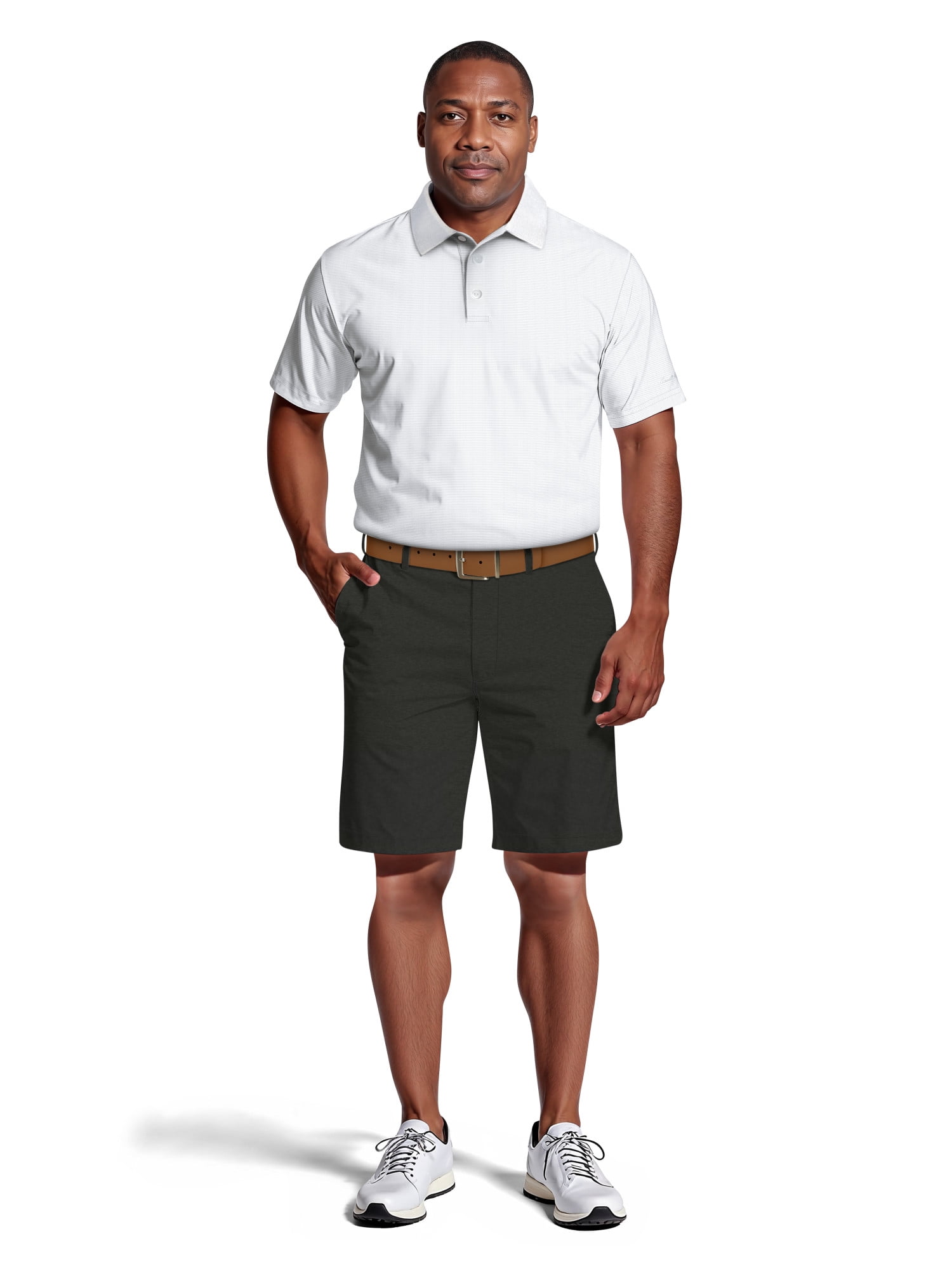 Ben Hogan Men's & Big Men's Stretch Golf Shorts with Active Waistband, 7" & 9" Inseams, Sizes 30-50