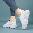 thumbnail image 4 of Willtoo 2026 Orthopedic Dress Shoes for Women Arch Support Non Slip Slip on Nurse Shoes Lightweight Mesh Stretch Hiking Shoes Soft 2026 New Foam Shoes, 4 of 5
