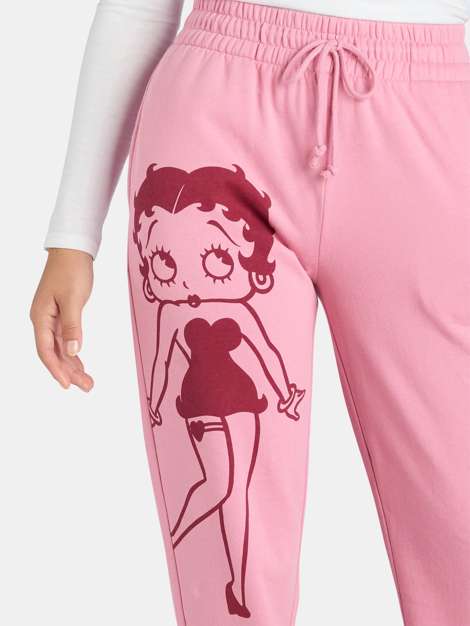 Betty Boop Graphic Jogger, Womens