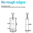 thumbnail image 3 of BrassSaddle6pcs/lotPureBrassFlatTopGuitarBridgeSaddlesForFenderOr,10.8mm, 3 of 5
