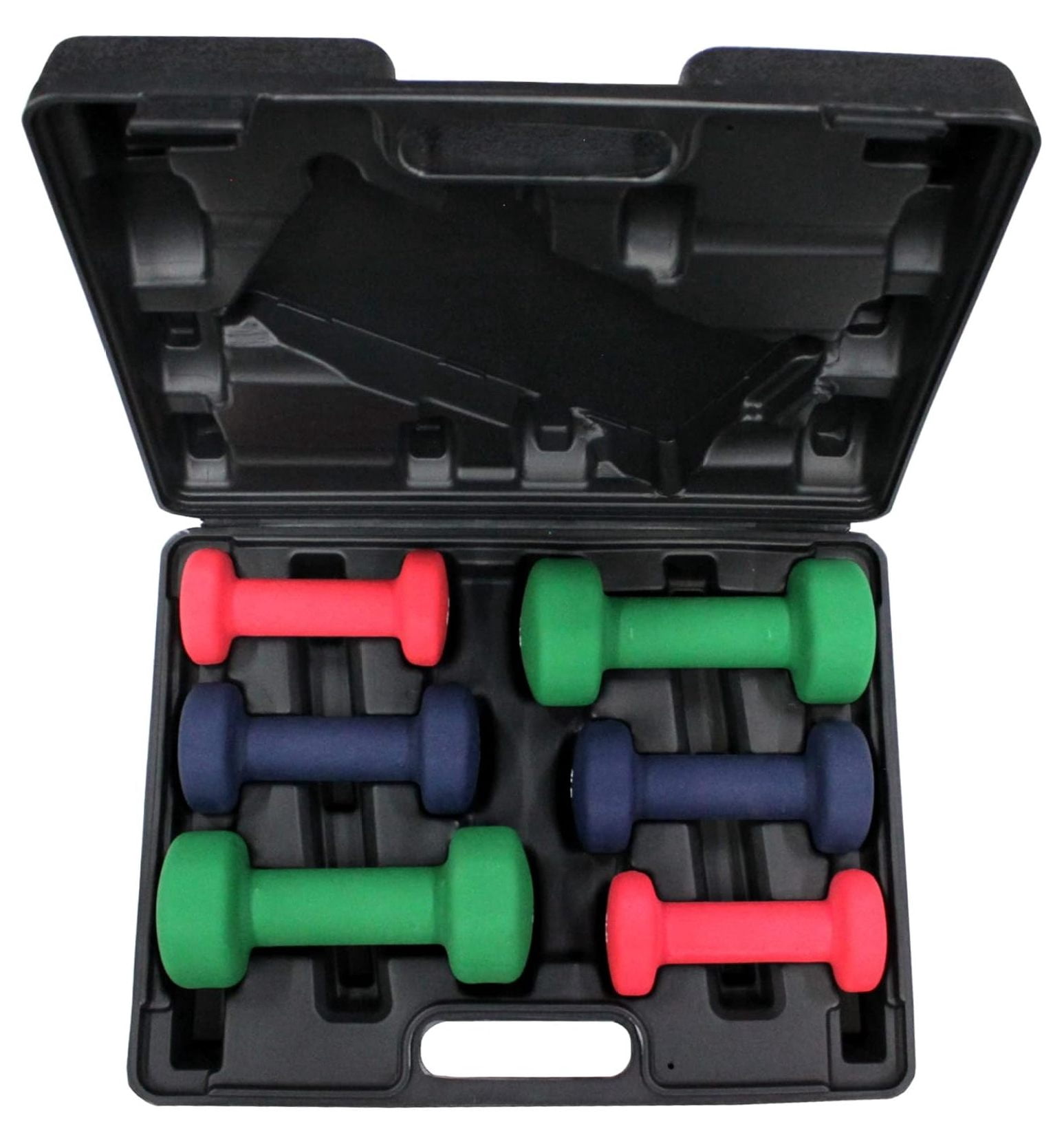 Ader Neoprene Dumbbell Set w/Rack