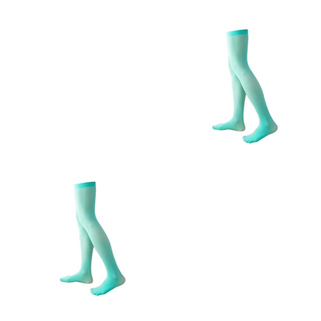 Langgg 1 Paire 52 cm Au‐dessus du Genou Femmes Chaussettes Jusqu'au Genou JK Élasticité Personnalité Confortable Style Preppy Chaud Bas Cuisse Haute Fête Fruit Vert 2 Ensembles