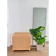 thumbnail image 2 of Kouboo Rectangular Rattan Cane Clothes Hamper And Laundry Basket With Removable Liner & Lid, 2 Loads, Natural, 2 of 11