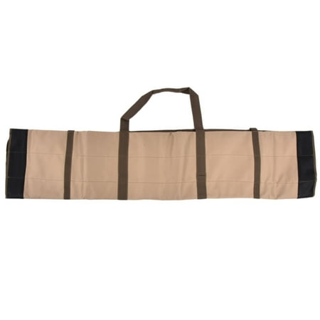 Premium Rod Bag for Outdoor Adventures & Garden Tools Compact & Durable Storage Solution Khaki Oxford Cloth Fishing Tote