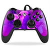 Skin Decal Wrap Compatible With PowerA Pro Ex Xbox One Controller Purple Heart