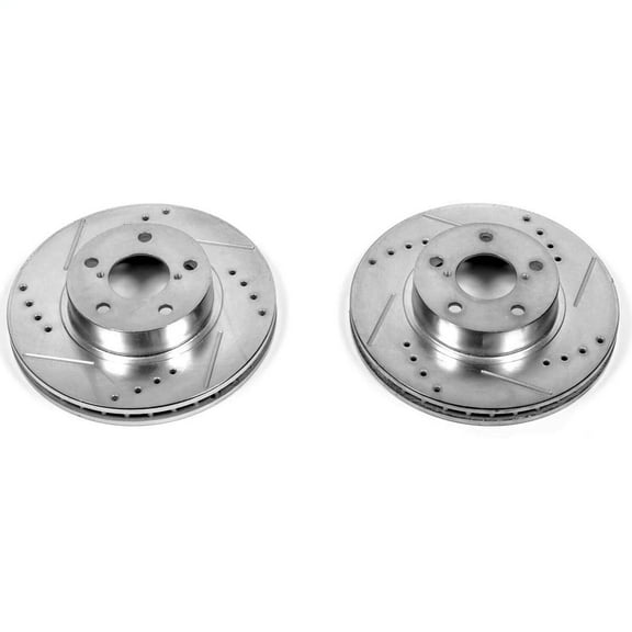 Powerstop JBR358XPR PSBJBR358XPR EVOLUTION DRILLED & SLOTTED ROTORS