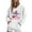 A09_White, variant on Ghost Print Hoodies for Womens Thermal Polar Soft Fleece Sweatshirt Long Sleeve Blouses Fall Winter Outfits Clothes with Pockets