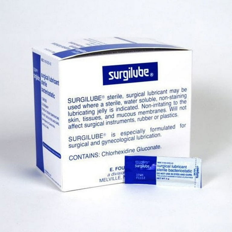 Surgilube Sterile Foilpac 144X5Gm