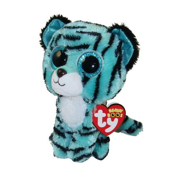 TY Beanie Boos - TESS the Teal Tiger (Glitter Eyes) (Regular Size - 6.5 inch) *Limited Exclusive*