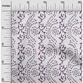 thumbnail image 2 of oneOone Polyester Spandex Purple Fabric Block Craft Projects Decor Fabric Printed By The Yard 56 Inch Wide-3W, 2 of 5